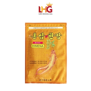 Cao Dán Hồng Sâm Vàng Himena Hàn Quốc (Túi 20 Miếng)