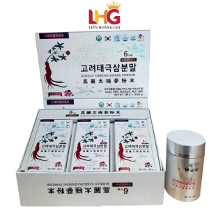 Bột Thiên Sâm Thái Cực Korean Taekuk Ginseng Powder Premium – Hộp 1 Lọ 100g giúp bồi bổ cơ thể, nâng cao đề kháng và tăng cường trí nhớ