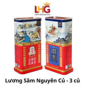 Lương Sâm Nguyên Củ KGC Good Roots 3 Củ – Tinh Hoa Hồng Sâm Chính Phủ, Giải Pháp Sức Khỏe Toàn Diện Cho Gia Đình