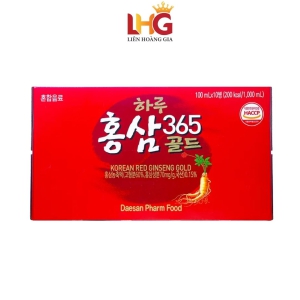Nước Hồng Sâm Hàn Quốc Gold Daesan (Hộp 10 Chai x 100ml)