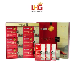 Nước Hồng Sâm Không Đường Daesan 70ml x 30 Gói: Tinh Túy Sâm 6 Năm Tuổi 100%