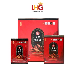 Nước Hồng Sâm Linh Chi Premium (30 Gói): Tinh Hoa Sức Khỏe Thượng Hạng 