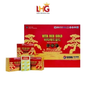 Tinh Dầu Thông Đỏ Vita Red Gold (120 Viên) – Bí Quyết Thanh Lọc Mạch Máu Toàn Diện