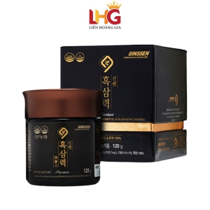 Cao Hắc Sâm Hàn Quốc Nguyên Chất Daedong 120g - Ginssen Black Ginseng Essence chiết xuất 100% hắc sâm thượng hạng giúp đại bổ cơ thể.
