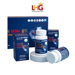 Viên Bổ Xương Khớp MSM Hàn Quốc (Hộp 4 Lọ x 480 Viên) - Công Thức Giảm Đau Toàn Diện